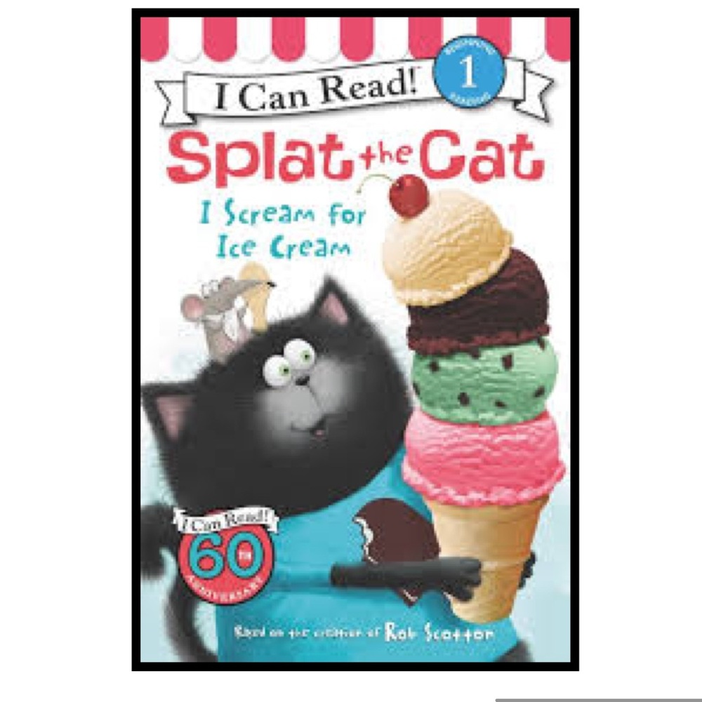 BUNDLE & SAVE 🎉 Splat the Cat I Scream for Ice Cream Level 1 Reader